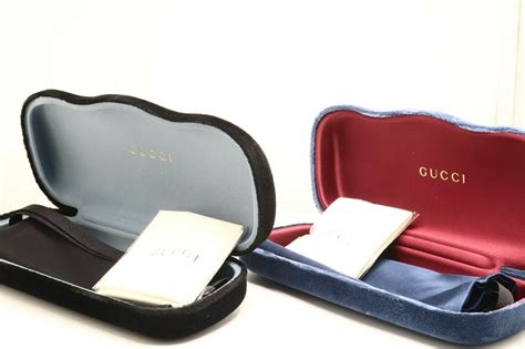 gucci prescription glasses case|Gucci glasses case velvet.